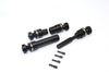 Traxxas 1/16 Mini E-Revo Steel Main Shaft - 1Pr Set Black