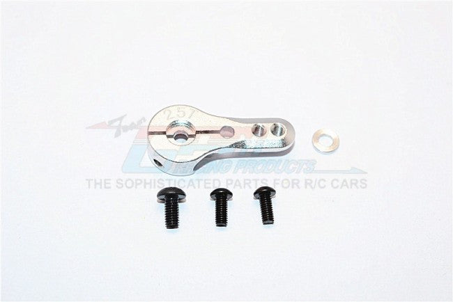 Aluminum Servo Horn For 25T Spline Output Shaft- 1Pc Silver