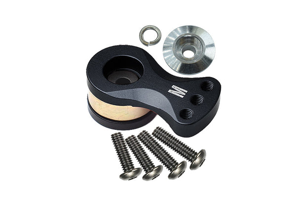 Aluminium 6061-T6 Hi-Torque Servo Saver For 25T Spline Output Shaft (M) - Black