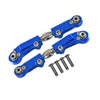 Team Corally 1/10 Sketer XL4S C-00191 Aluminum+Stainless Steel Adjustable Front Steering Tie Rod - 6Pc Set Blue