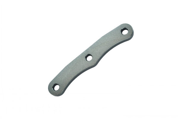 Traxxas Slash 4X4 & Stampede 4X4 VXL Aluminum Front Arm Brace - 1Pc Gray Silver