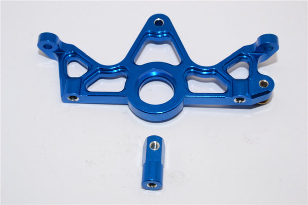 Traxxas Slash 4X4 Aluminum Motor Mount - 1Pc Set Blue