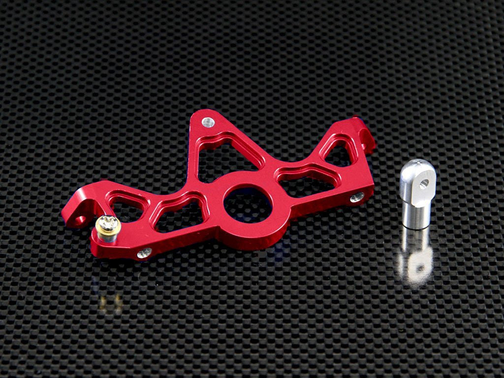 Traxxas Slash 4X4 Aluminum Motor Mount - 1Pc Set Red