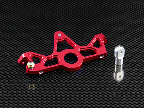 Traxxas Slash 4X4 Aluminum Motor Mount - 1Pc Set Red