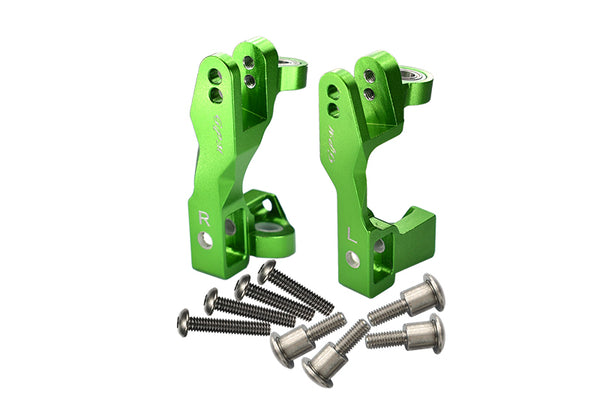 Traxxas Slash 4X4 / Slash 4X4 LCG / XO-01 Supercar / Rustler 4X4 VXL / Hoss 4X4 Aluminum Front C Hub - 1Pr Set Green