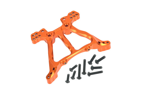 Aluminum Rear Shock Tower For Traxxas 1:10 SLASH 4X4 / NOS DEEGAN 38 FORD FIESTA / WD STAMPEDE 4X4 VXL Upgrade Parts - Orange