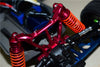 Aluminum Rear Shock Tower For Traxxas 1:10 SLASH 4X4 / NOS DEEGAN 38 FORD FIESTA / WD STAMPEDE 4X4 VXL Upgrade Parts - Orange