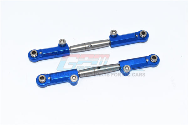Traxxas Slash 4X4 & Stampede 4X4 VXL Aluminum Front Adjustable Upper Arm - 1Pr Blue