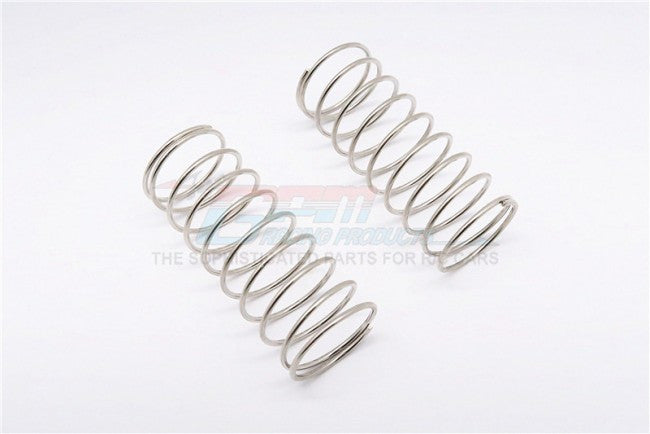 Traxxas Slash 4X4 / Stampede 4X4 VXL / Deegan 38 Fiesta ST Rally Front Shock Spring (Coil Length 1.3mm) - 1Pr Silver