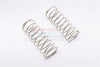 Traxxas Slash 4X4 / Stampede 4X4 VXL / Deegan 38 Fiesta ST Rally Front Shock Spring (Coil Length 1.3mm) - 1Pr Silver