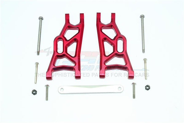 Traxxas Slash Pro 2WD Short-Course Truck (58034) / 2WD F-150 SVT Raptor (58064) Aluminum Front Arms - 1Pr Set Red