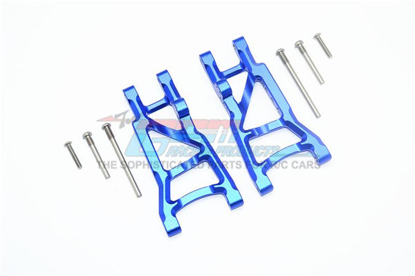 Traxxas Slash Pro 2WD Short-Course Truck Aluminum Rear Lower Suspension Arms - 1Pr Set Blue
