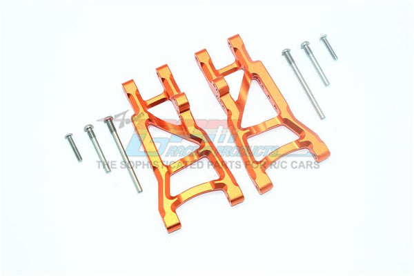 Traxxas Slash Pro 2WD Short-Course Truck Aluminum Rear Lower Suspension Arms - 1Pr Set Orange