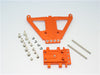 Traxxas Slash 4x4 LCG (68086-21) / Deegan 38 Fiesta (74054-6) Aluminum Front Gear Box Protector - 1Pc Set Orange