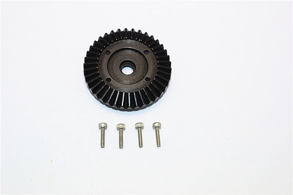 Axial SMT10 Grave Digger (AX90055) Steel Ring Gear - 1Pc Set Black