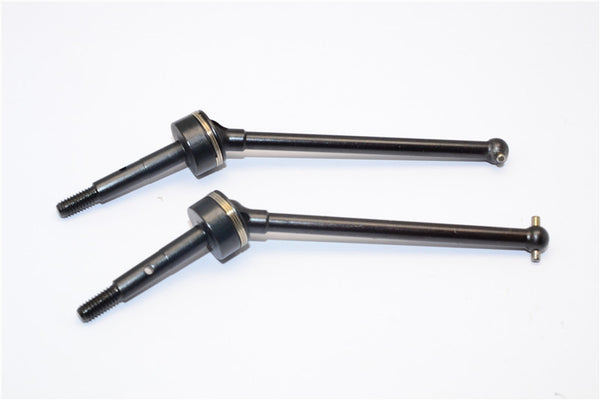 HPI Savage XS Flux Steel Front/Rear CVD Driveshaft - 1Pr Black