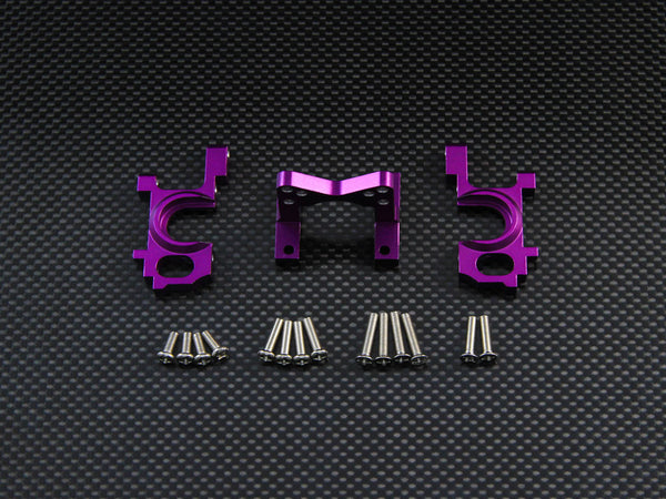 HPI Super Nitro RS4 Aluminum Front Gear Box - 1 Set Purple