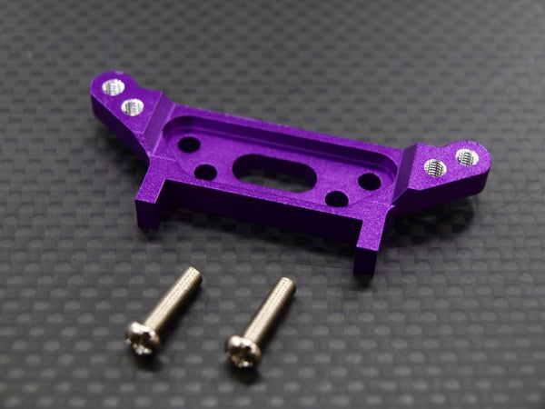 HPI Super Nitro RS4 Aluminum Front Shock Mount Tower - 1 Set Purple