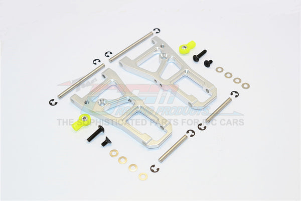 HPI Super Nitro RS4 Aluminum Front Arm Set - 1Pr Silver