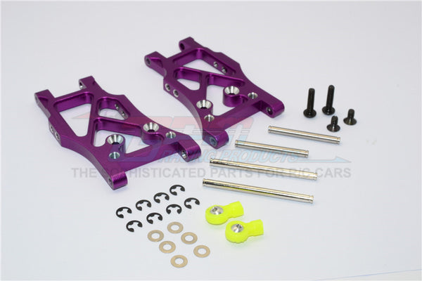 HPI Super Nitro RS4 Aluminum Rear Arm Set - 1Pr Purple