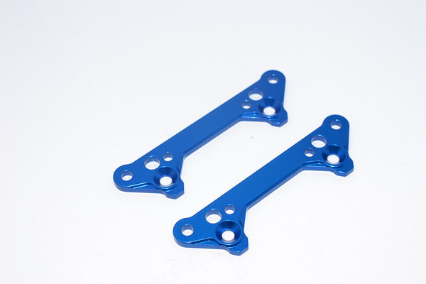 HPI Sprint 2 Aluminum Front / Rear Gear Box Mount - 2 Pcs Set Blue