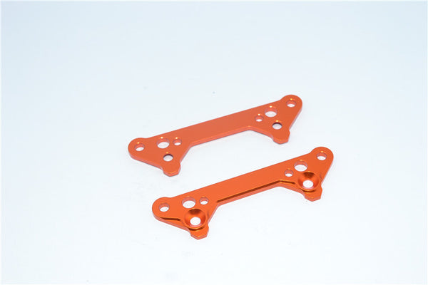 HPI Sprint 2 Aluminum Front / Rear Gear Box Mount - 2 Pcs Set Orange