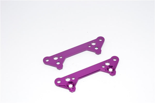 HPI Sprint 2 Aluminum Front / Rear Gear Box Mount - 2 Pcs Set Purple