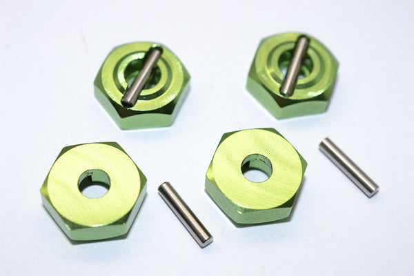 HPI Sprint 2 Aluminum Drive Adaptor - 4Pcs Set Green