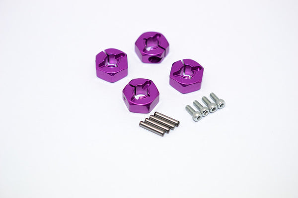 HPI Sprint 2 Aluminum Drive Adaptor - 4Pcs Set Purple
