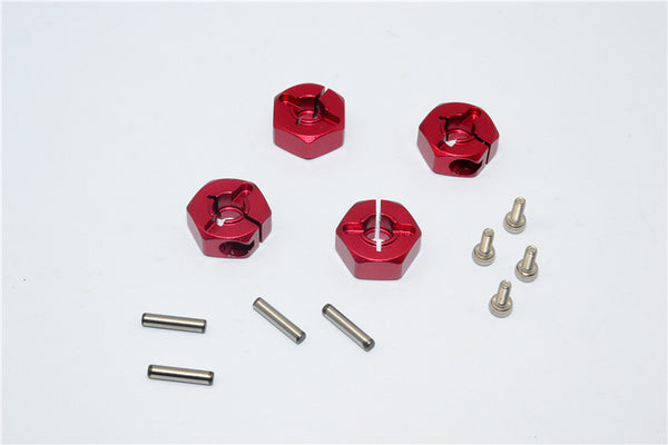HPI Sprint 2 Aluminum Drive Adaptor - 4Pcs Set Red