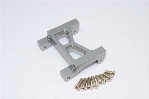 HPI Sprint 2 Aluminum Mount Connecting Main Chassis & Sub-Chassis - 1Pc Gray Silver