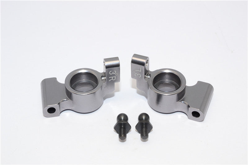 HPI Sprint 2 Aluminum Rear Knuckle Arm - 1Pr Gray Silver
