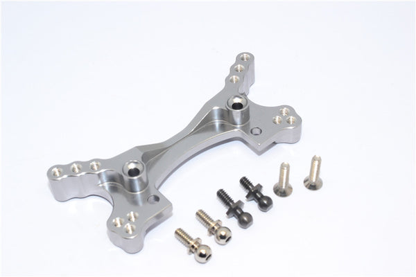 HPI Sprint 2 Aluminum Front Damper Plate - 1 Set Gray Silver