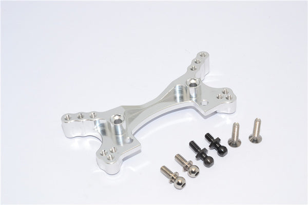 HPI Sprint 2 Aluminum Front Damper Plate - 1 Set Silver