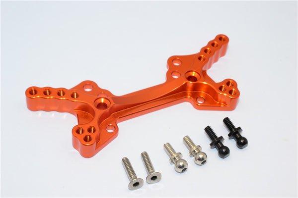 HPI Sprint 2 Aluminum Rear Damper Plate - 1Set Orange