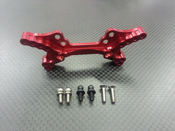 HPI Sprint 2 Aluminum Rear Damper Plate - 1Set Red