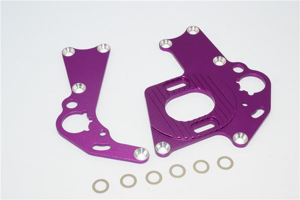 HPI Sprint 2 Aluminum Motor Mount - 1Set Purple