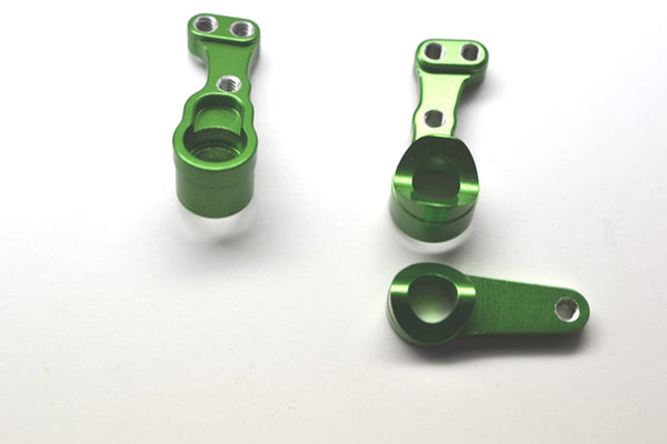 HPI Sprint 2 Aluminum Steering Assembly - 1Set Green