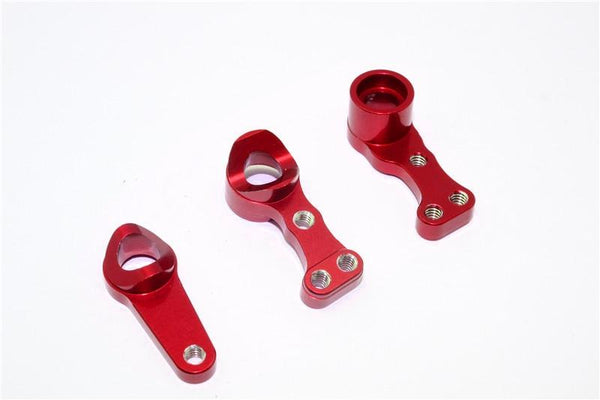 HPI Sprint 2 Aluminum Steering Assembly - 1 Set Red