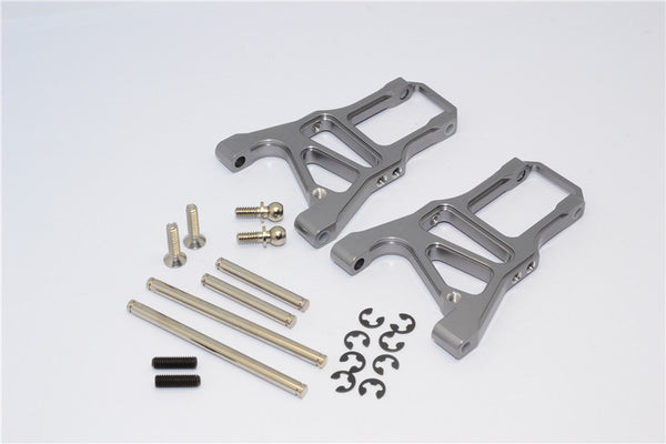 HPI Sprint 2 Aluminum Front Arm With Screws & Pins & E-Clips - 1Pr Set Gray Silver