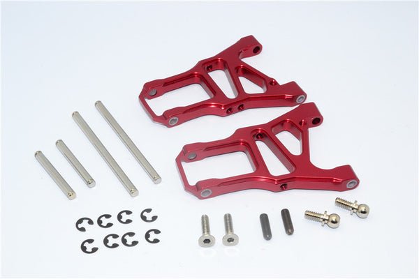 HPI Sprint 2 Aluminum Front Arm With Screws & Pins & E-Clips - 1Pr Set Red
