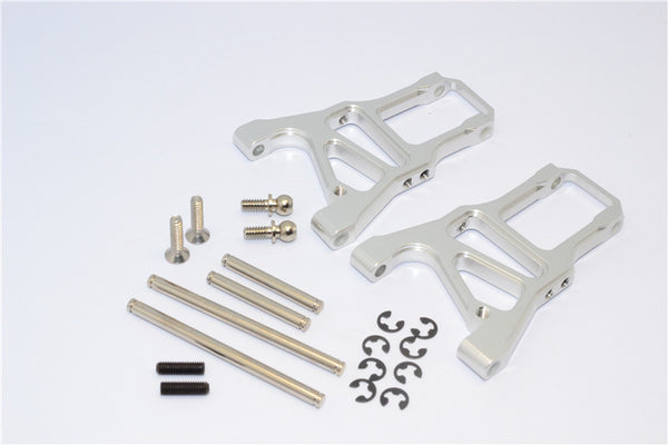 HPI Sprint 2 Aluminum Front Arm With Screws & Pins & E-Clips - 1Pr Set Silver