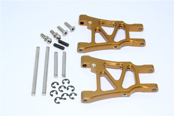 HPI Sprint 2 Aluminum Rear Arm With Screws & Pins & E-Clips - 1Pr Set Golden Black