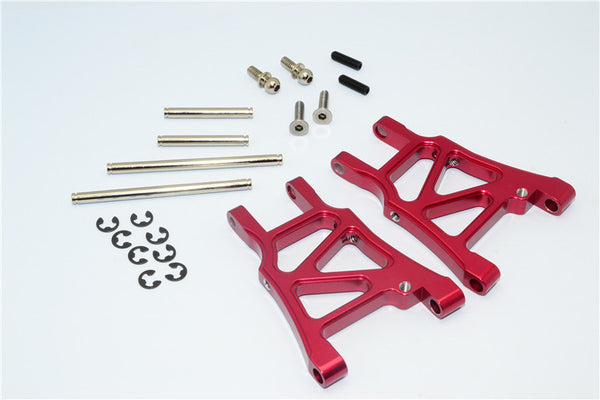 HPI Sprint 2 Aluminum Rear Arm With Screws & Pins & E-Clips - 1Pr Set Red
