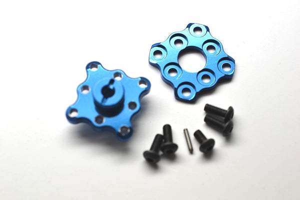 HPI Sprint 2 Aluminum Spur Gear Hub With Pin - 1Set Blue