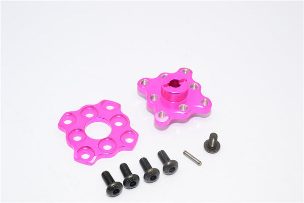 HPI Sprint 2 Aluminum Spur Gear Hub With Pin - 1 Set Pink