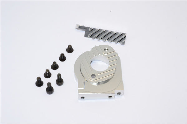 HPI Sport 3 Flux Aluminum Motor Heat Sink Mount - 1 Set Silver