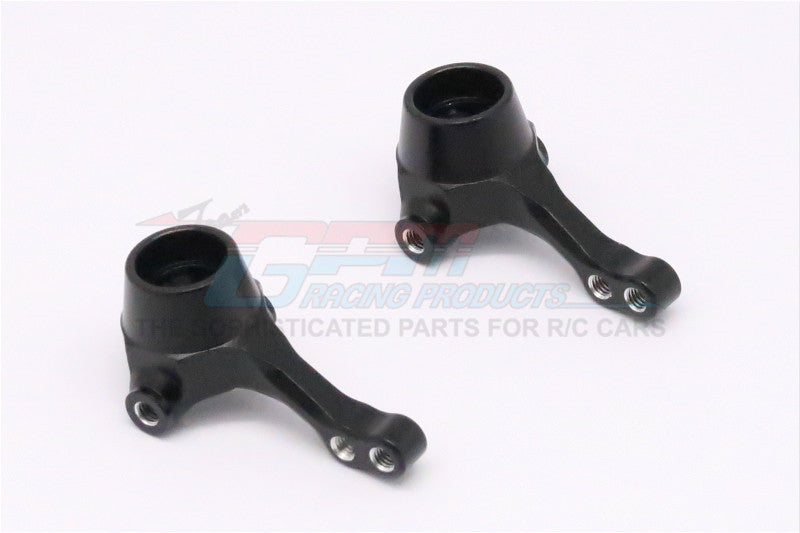 HPI Sport 3 Flux Aluminum Front Knuckle Arm - 1Pr Black