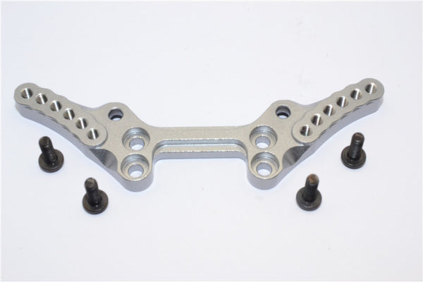 HPI Sport 3 Flux Aluminum Rear Shock Tower - 1Pc Set Gray Silver