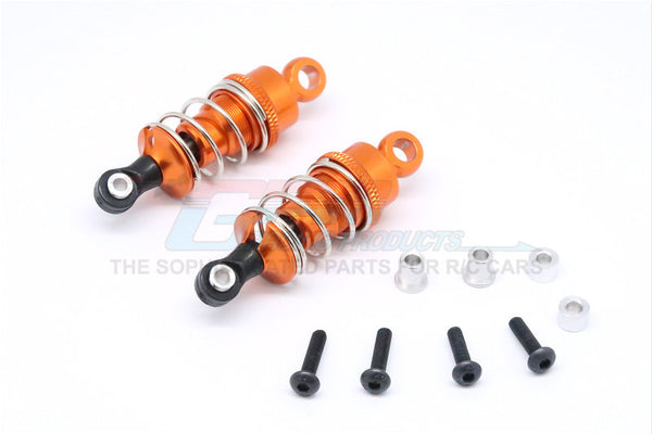 HPI Sport 3 Flux Aluminum Front/Rear Adjustable Shocks (50mm) - 1Pr Set Orange